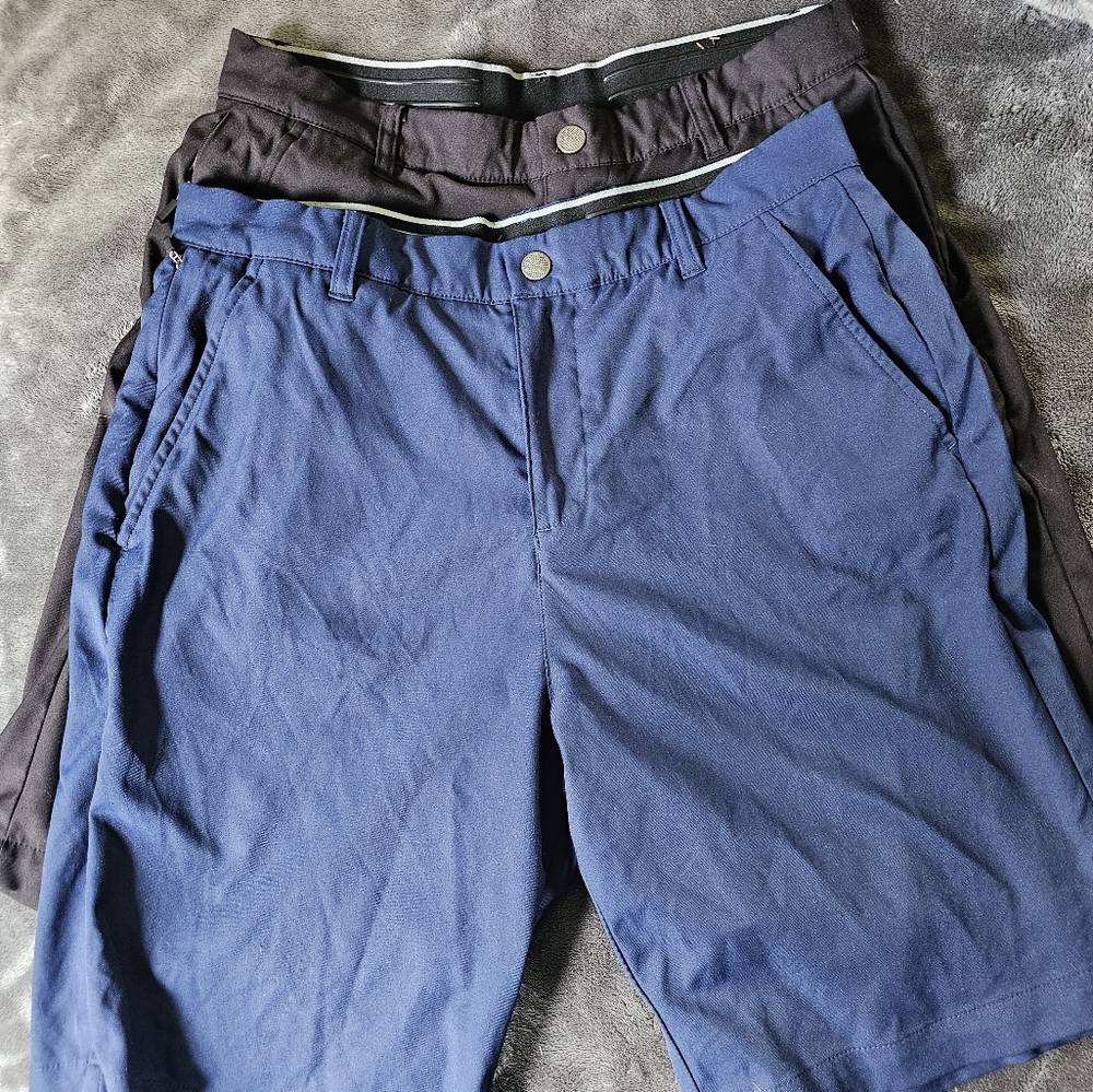 Two 32 Waist Golf Sport Shorts